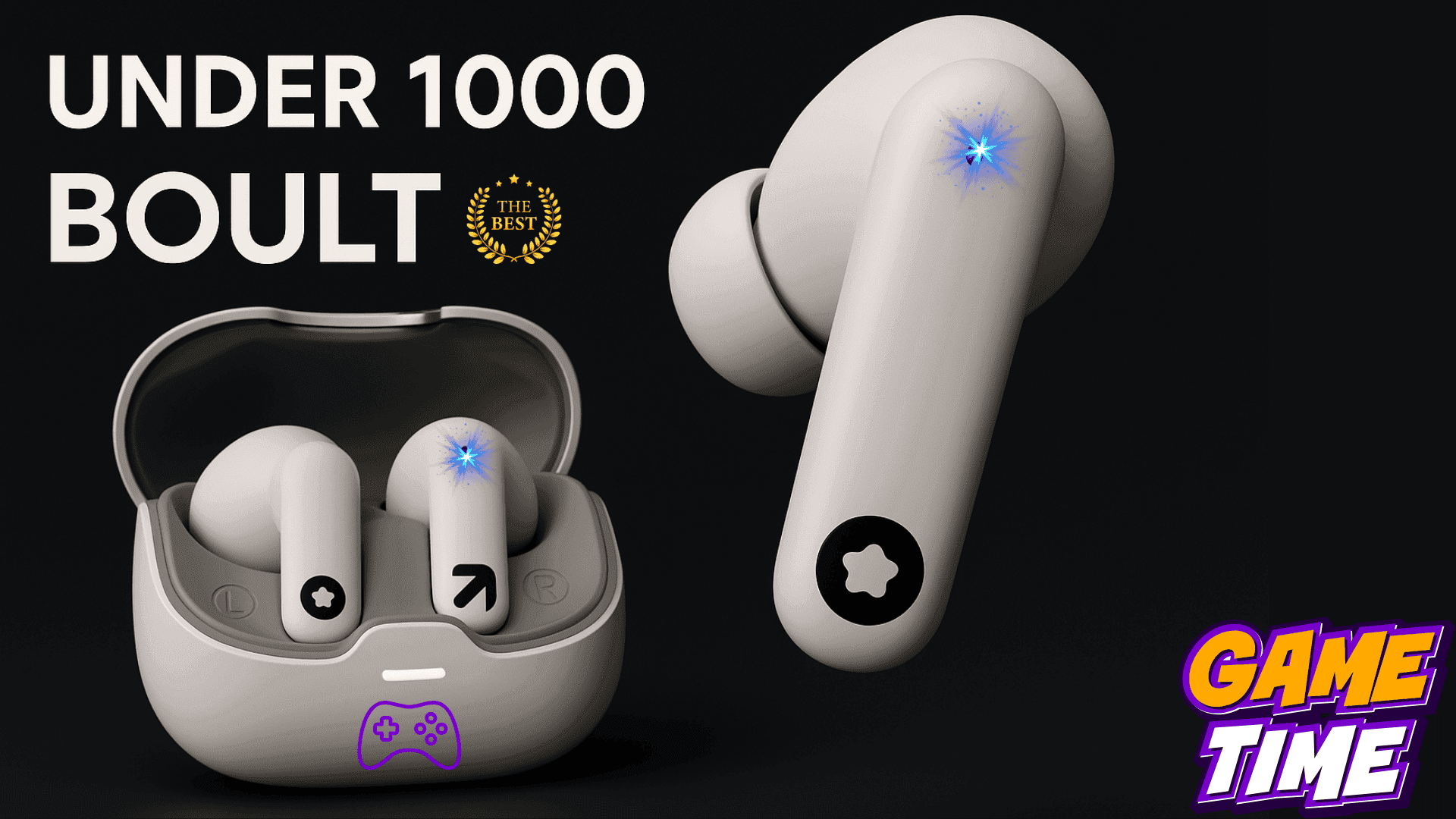 Boult Goboult Z40 Best Wireless gaming earbuds.