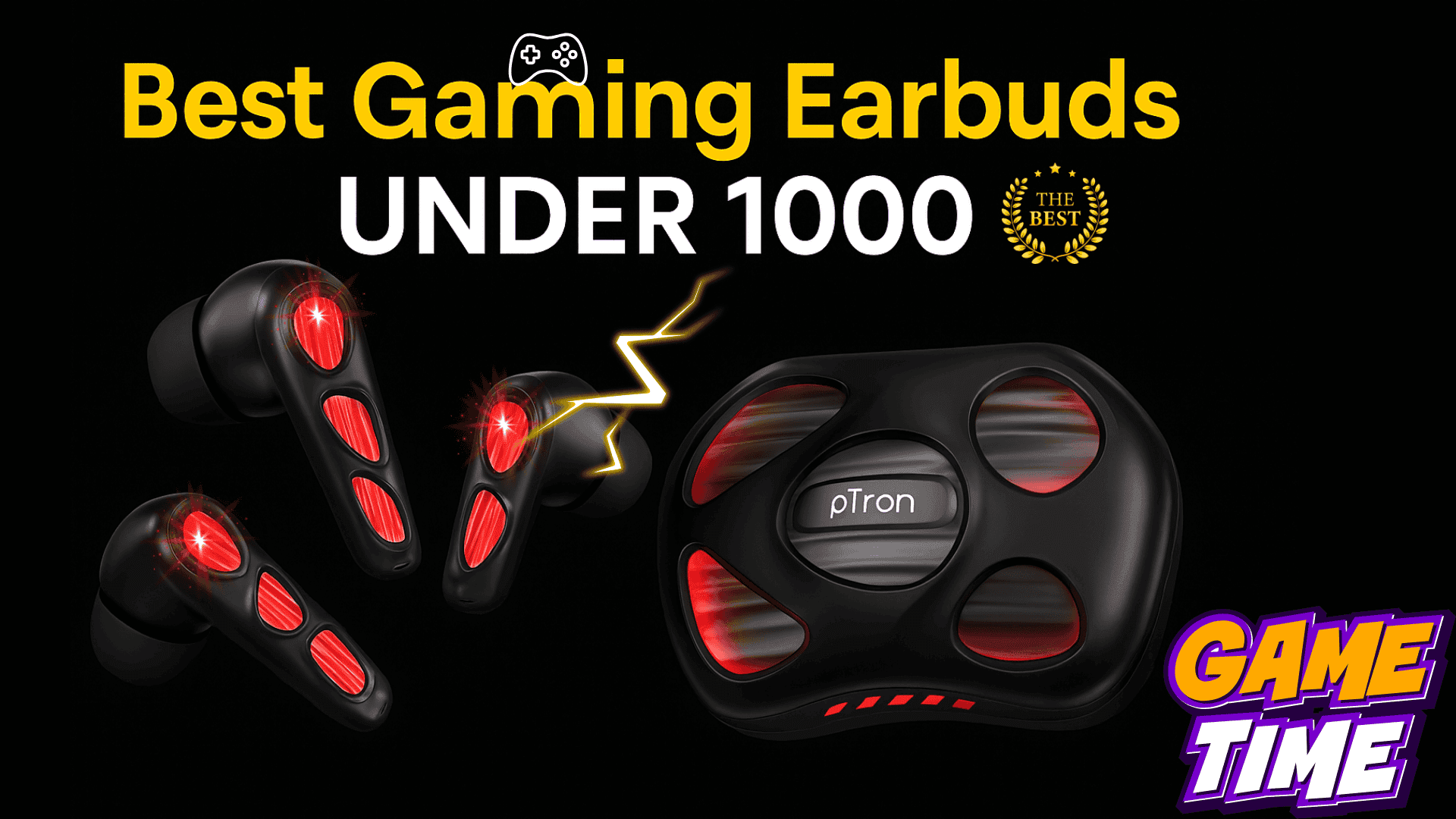 Ptron Zenbuds Nova wireless gaming earbuds under 1000.